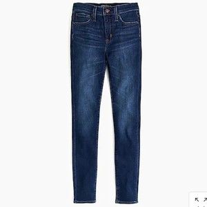 J. Crew Factory High-Rise Skinny Blue Denim Jeans, Size 28